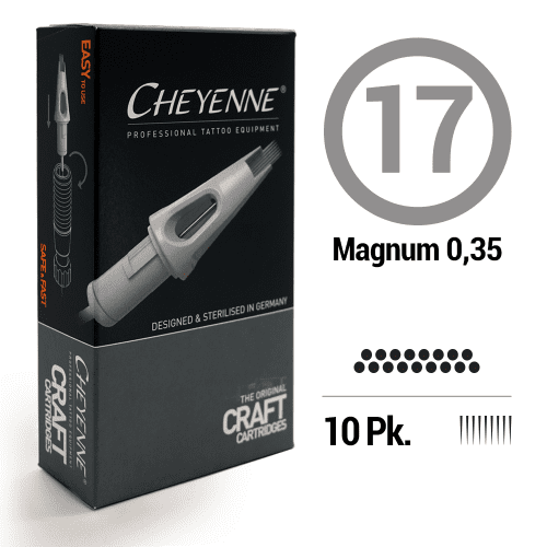 17 Magnum Tattoo Craft Cartridge Needle