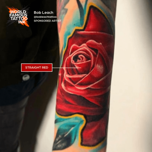 WF CLASSIC StraightRed BobLeach bobleachtattoo